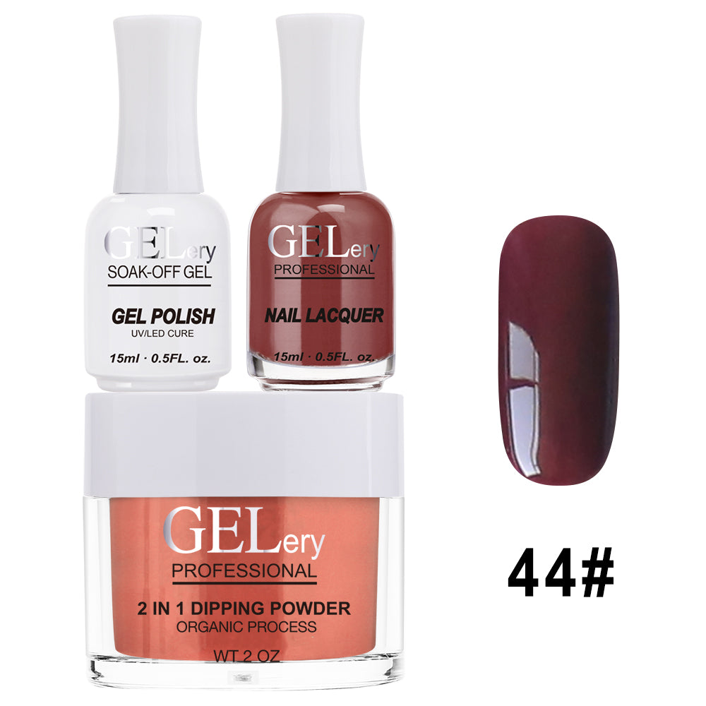 Bộ ba GELery 3 trong 1 - Gel, Sơn mài & Nhúng - #044