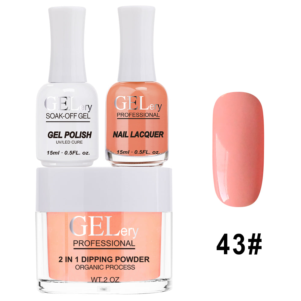 Bộ ba GELery 3 trong 1 - Gel, Sơn mài & Nhúng - #043
