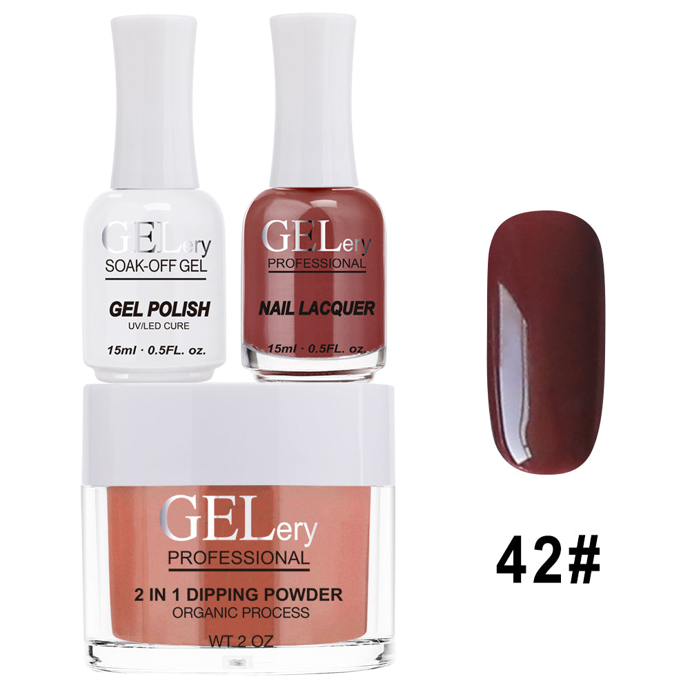 Bộ ba GELery 3 trong 1 - Gel, Sơn mài & Nhúng - #042
