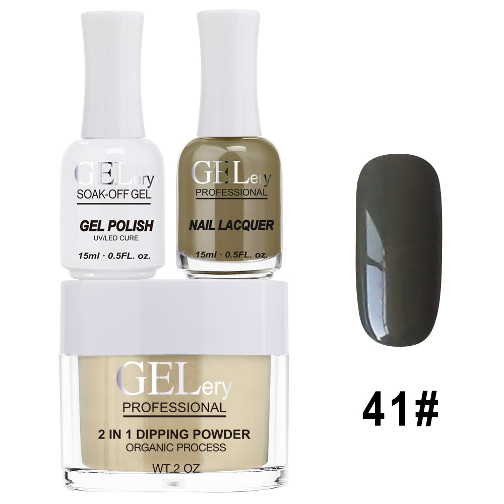 Bộ ba GELery 3 trong 1 - Gel, Sơn mài & Nhúng - #041