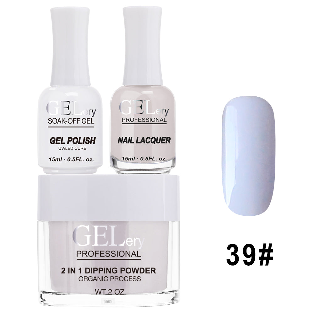 Bộ ba GELery 3 trong 1 - Gel, Sơn mài & Nhúng - #039