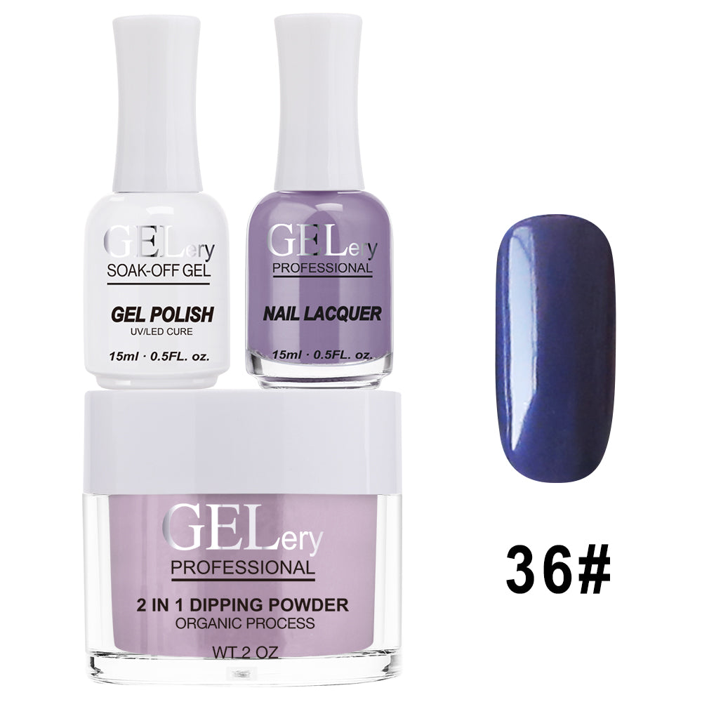 Bộ ba GELery 3 trong 1 - Gel, Sơn mài & Nhúng - #036