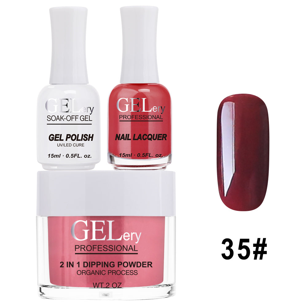 Bộ ba GELery 3 trong 1 - Gel, Sơn mài & Nhúng - #035