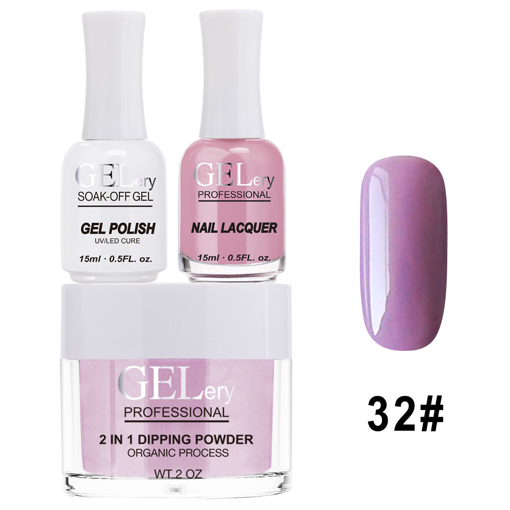 Bộ ba GELery 3 trong 1 - Gel, Sơn mài & Nhúng - #032