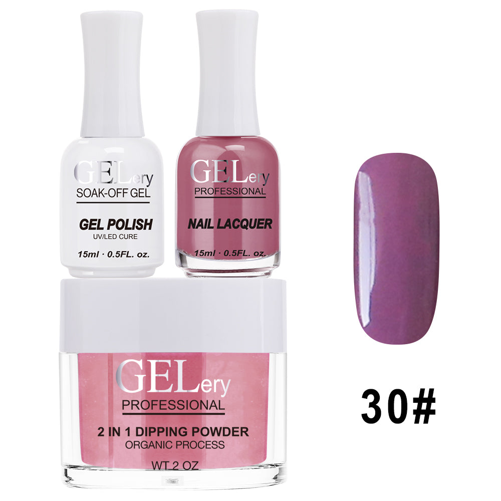 Bộ ba GELery 3 trong 1 - Gel, Sơn mài & Nhúng - #030