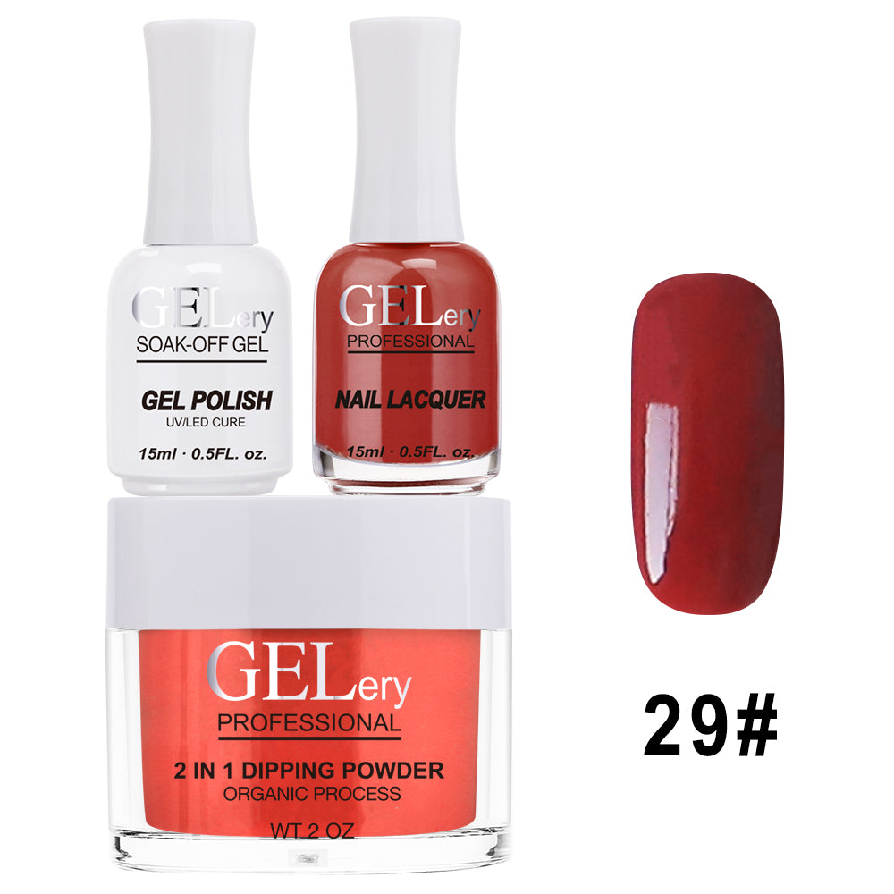Bộ ba GELery 3 trong 1 - Gel, Sơn mài & Nhúng - #029