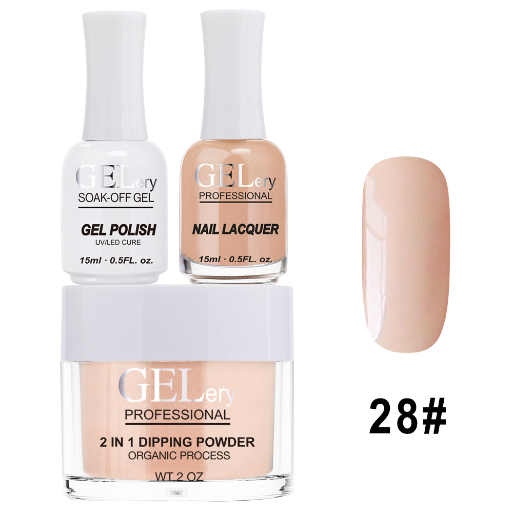Bộ ba GELery 3 trong 1 - Gel, Sơn mài & Nhúng - #028