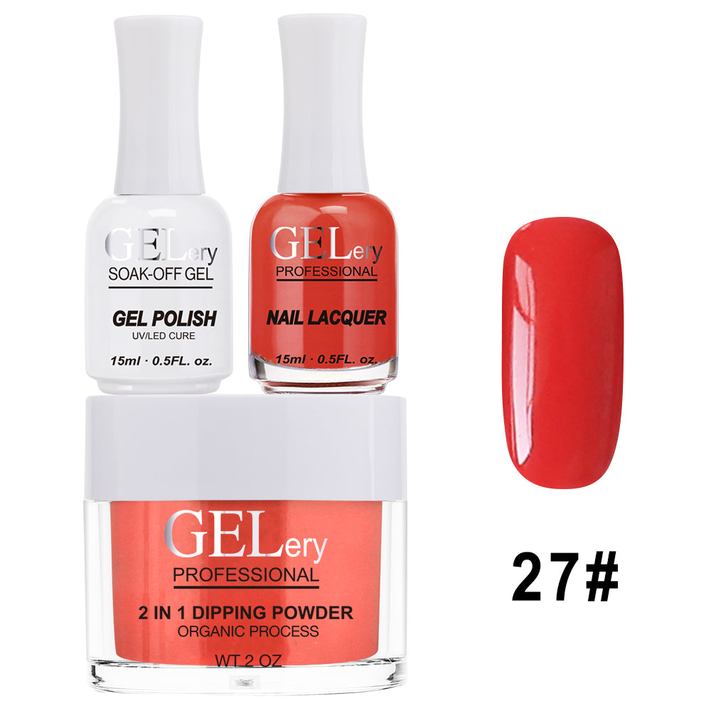 Bộ ba GELery 3 trong 1 - Gel, Sơn mài & Nhúng - #027