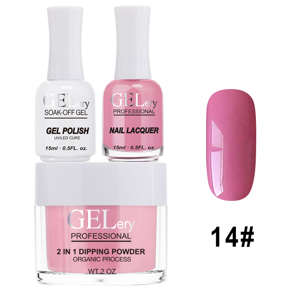Bộ ba GELery 3 trong 1 - Gel, Sơn mài & Nhúng - #014