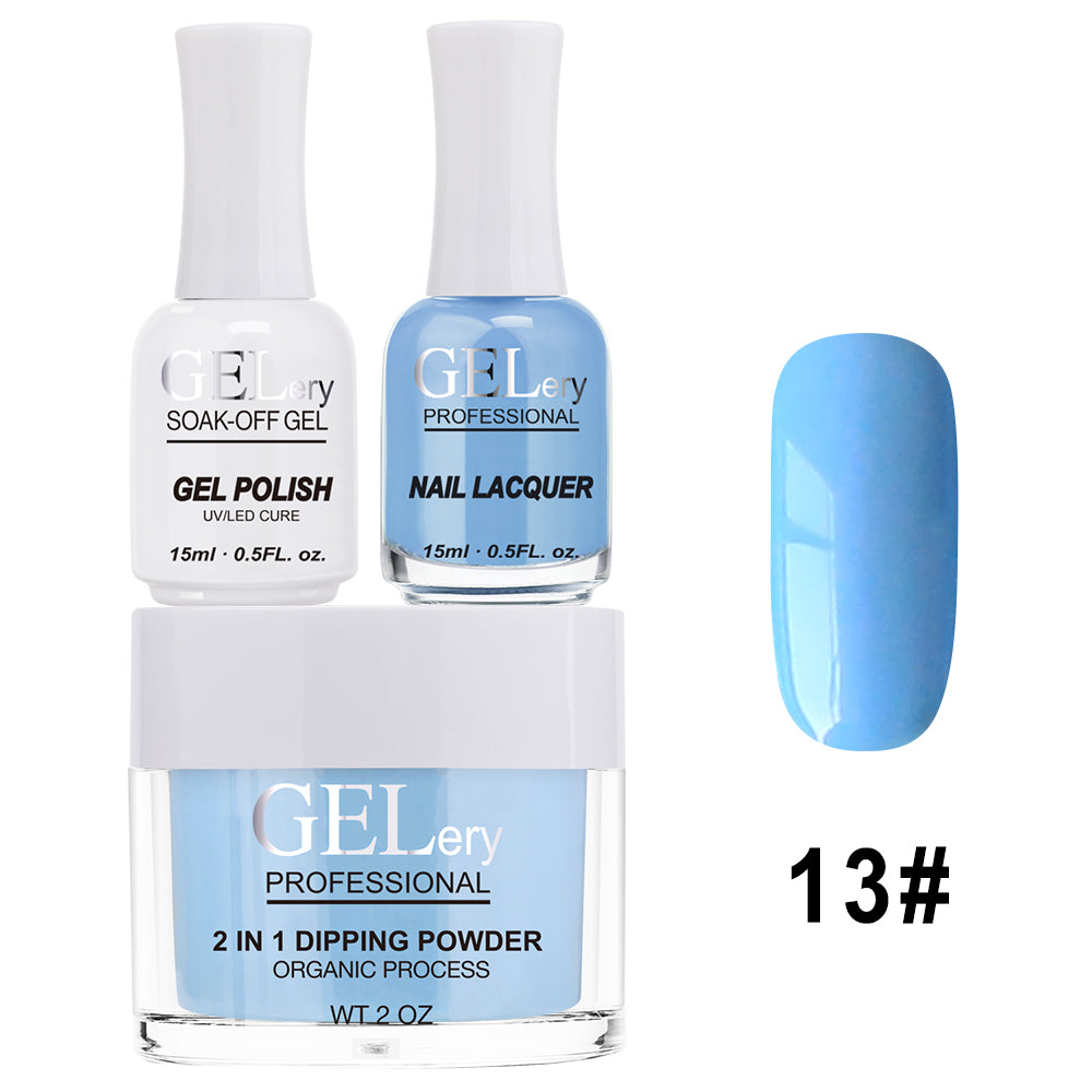 Bộ ba GELery 3 trong 1 - Gel, Sơn mài & Nhúng - #013