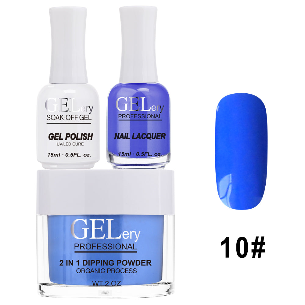 Bộ ba GELery 3 trong 1 - Gel, Sơn mài & Nhúng - #010