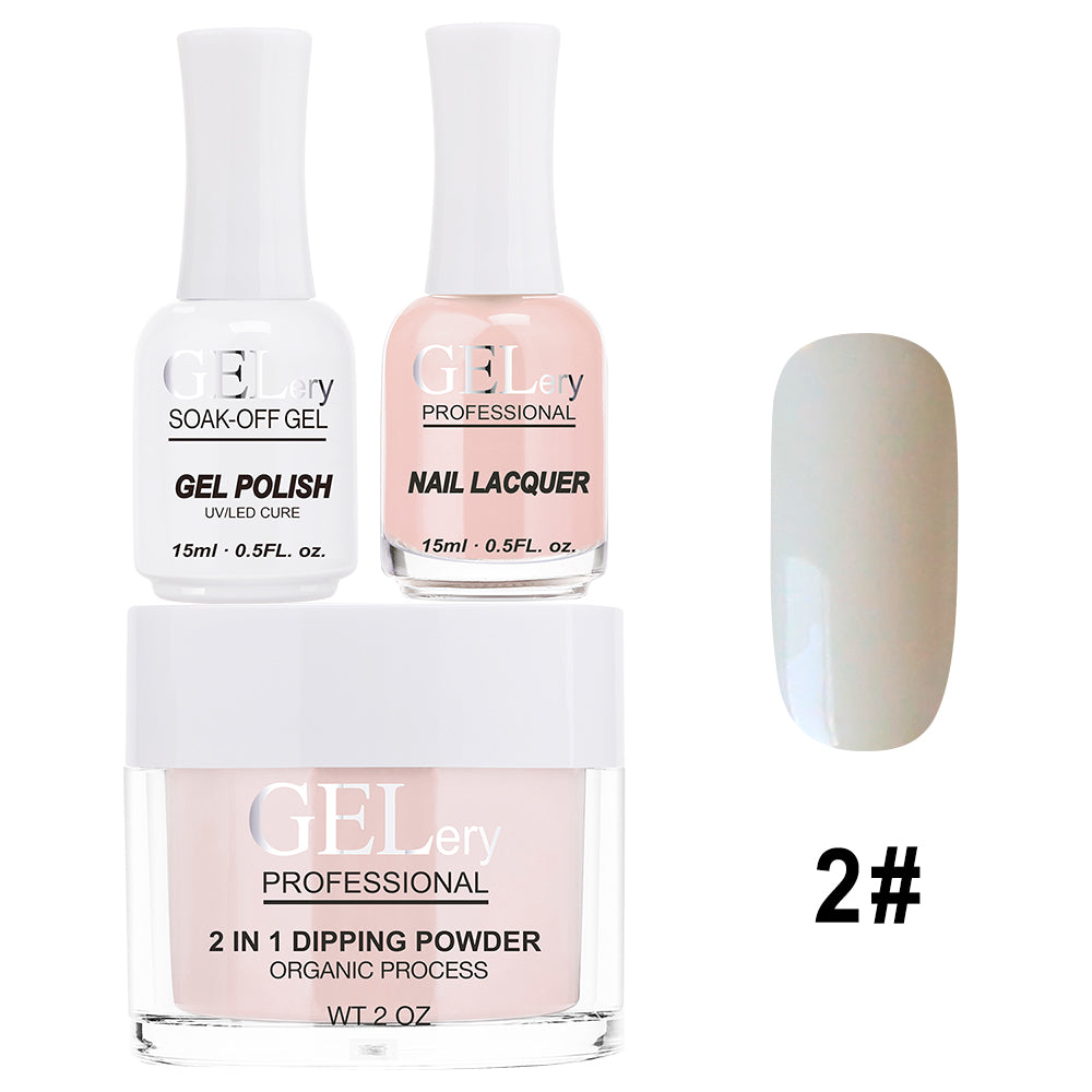 Bộ ba GELery 3 trong 1 - Gel, Sơn mài & Nhúng - #002