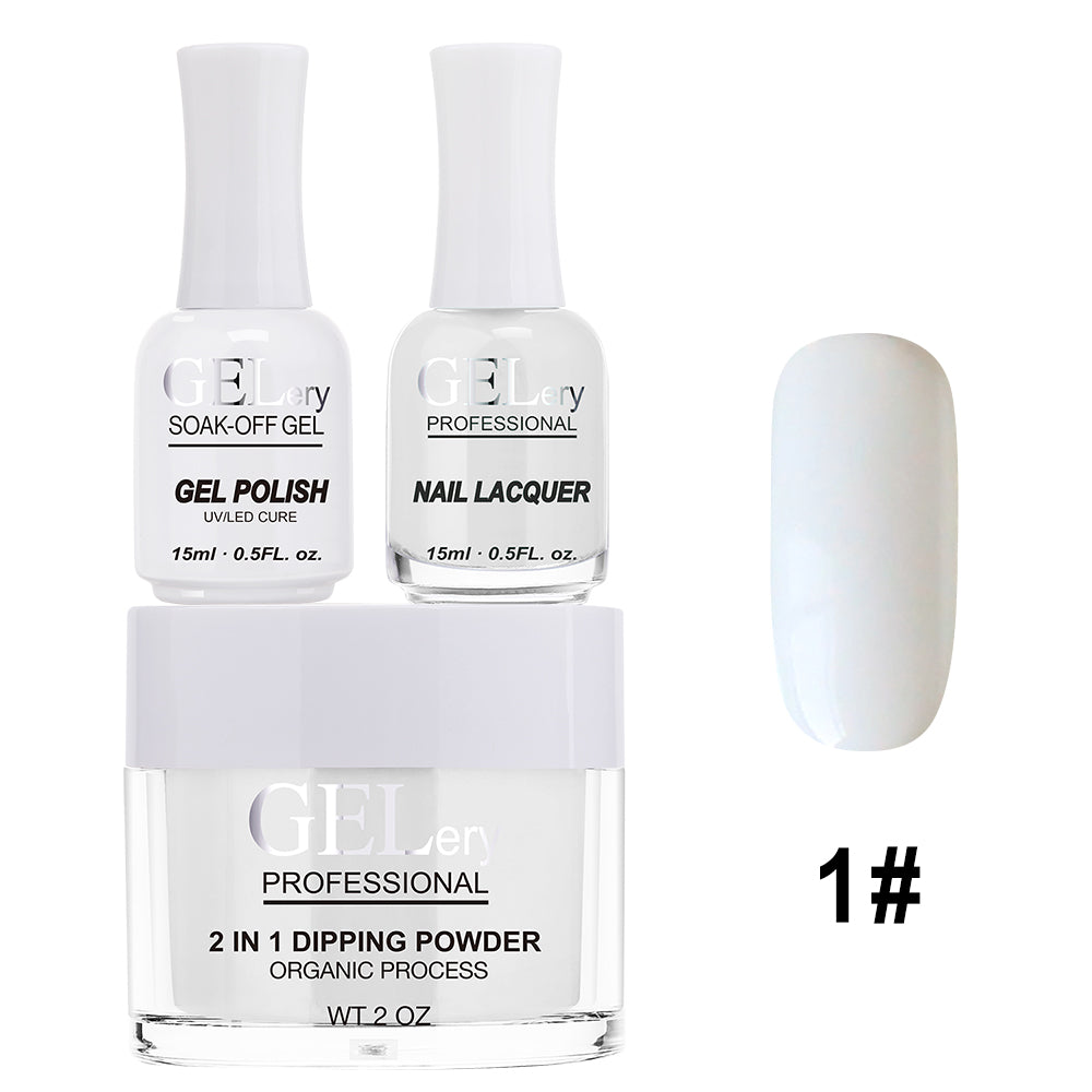 Bộ ba GELery 3 trong 1 - Gel, Sơn mài & Nhúng - #001