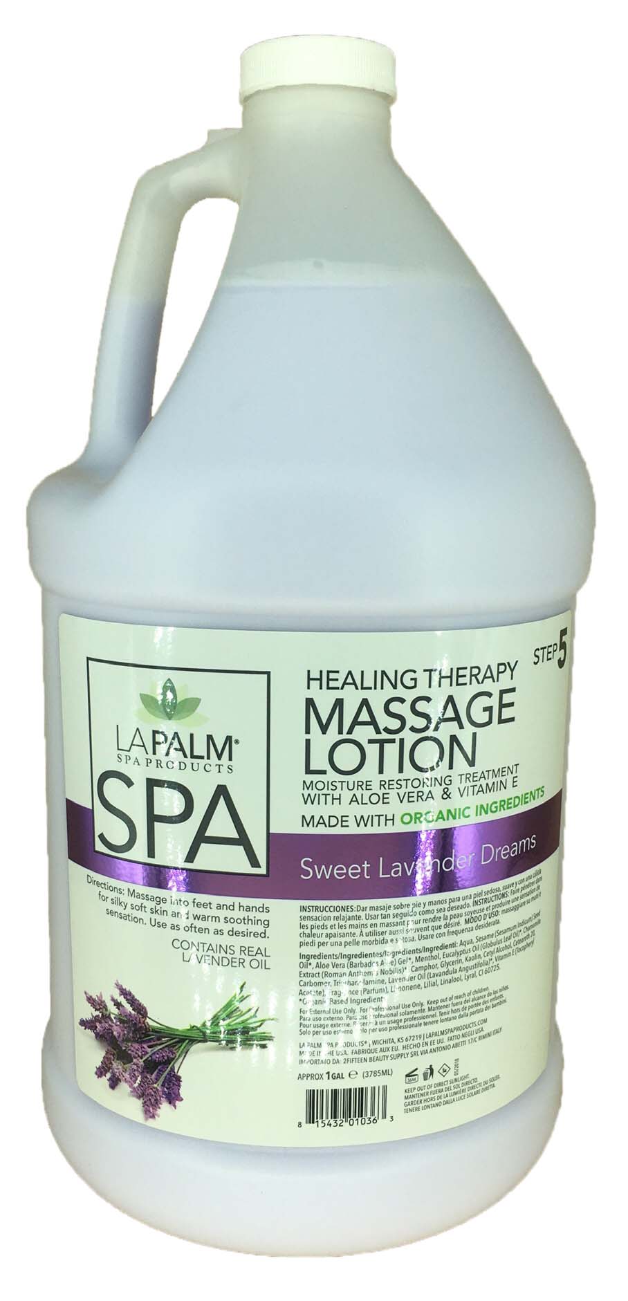 Sữa dưỡng thể La Palm - Hương hoa oải hương - Hộp 4
