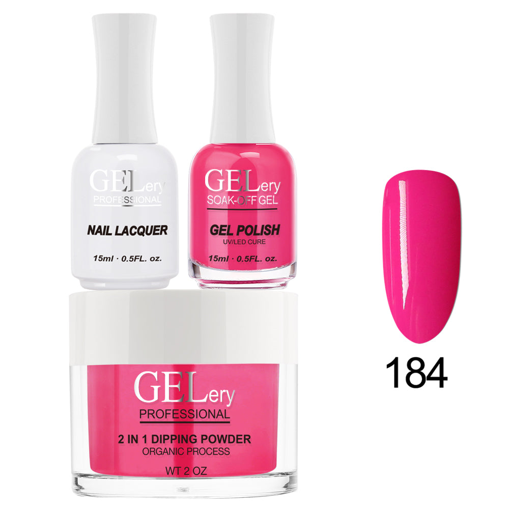 Bộ ba GELery 3 trong 1 - Gel, Sơn mài & Nhúng - #184