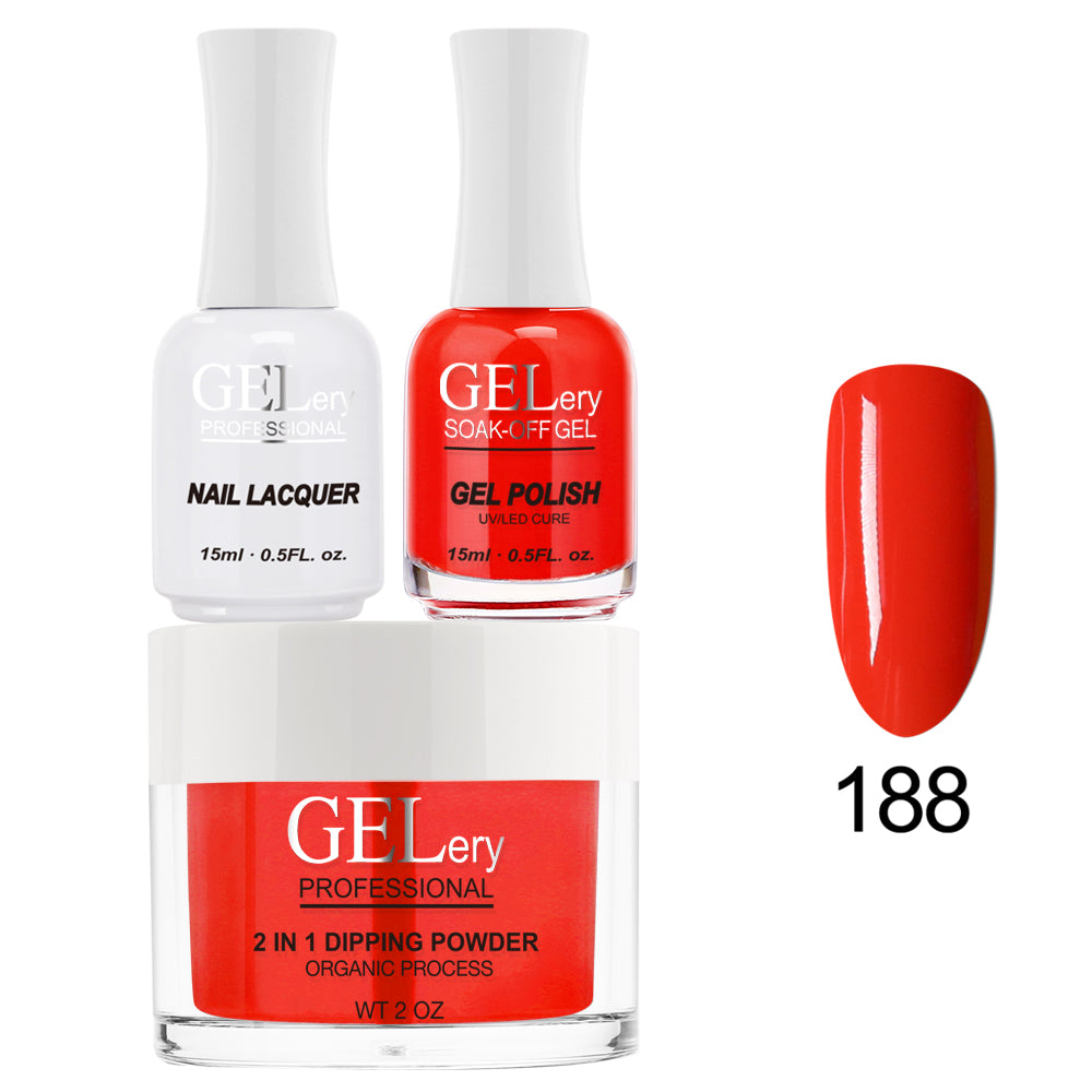 Bộ ba GELery 3 trong 1 - Gel, Sơn mài & Nhúng - #188