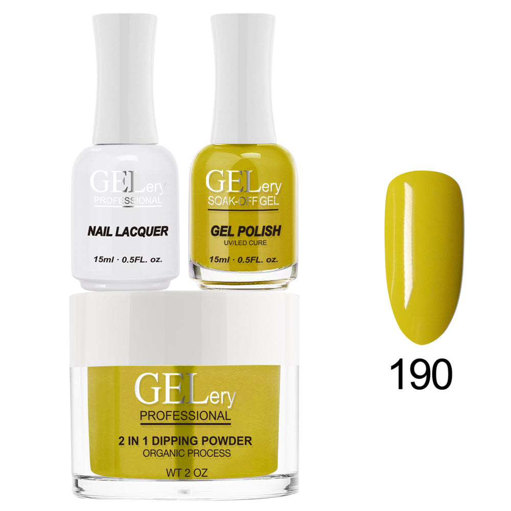 Bộ ba GELery 3 trong 1 - Gel, Sơn mài & Nhúng - #190