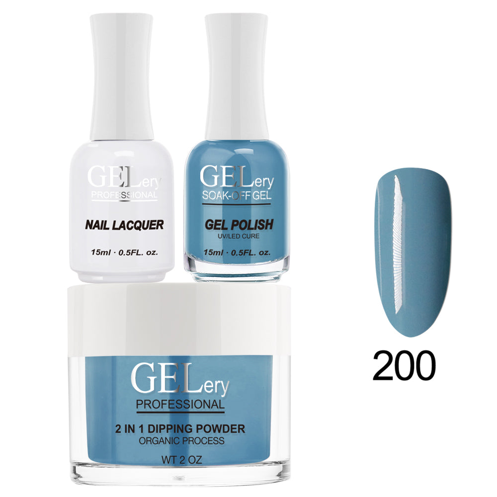 Bộ ba GELery 3 trong 1 - Gel, Sơn mài & Nhúng - #200