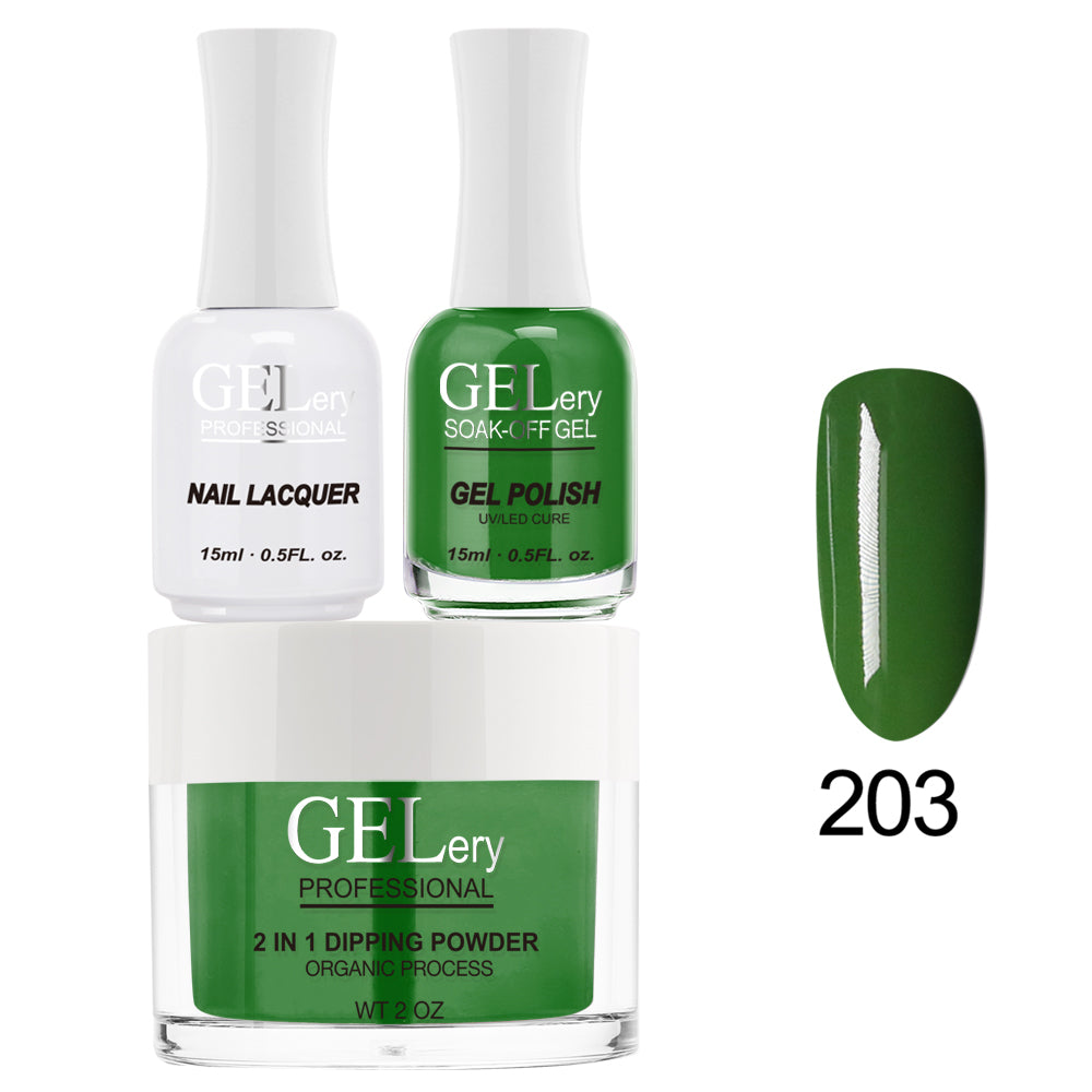 Bộ ba GELery 3 trong 1 - Gel, Sơn mài & Nhúng - #203