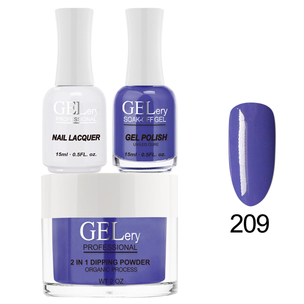 Bộ ba GELery 3 trong 1 - Gel, Sơn mài & Nhúng - #209