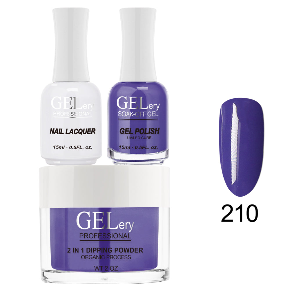 Bộ ba GELery 3 trong 1 - Gel, Sơn mài & Nhúng - #210