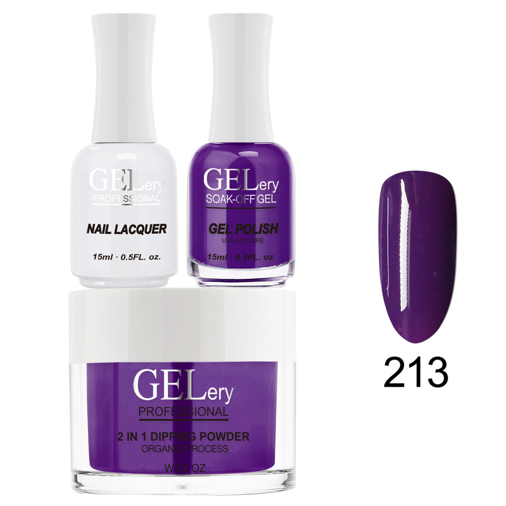 Bộ ba GELery 3 trong 1 - Gel, Sơn mài & Nhúng - #213