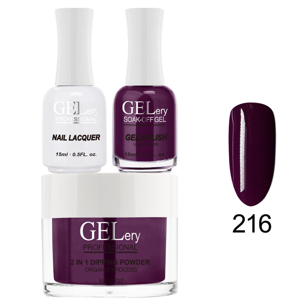 Bộ ba GELery 3 trong 1 - Gel, Sơn mài & Nhúng - #216