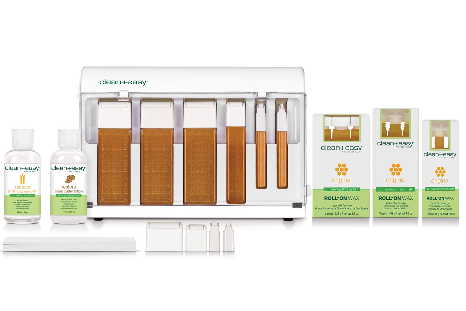 Bộ dụng cụ tẩy lông cơ bản Clean Easy Waxing Spa
