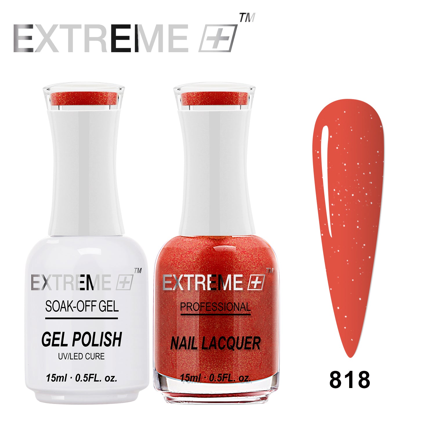 Sơn mài kết hợp gel EXTREME+ (Bộ đôi) - #818