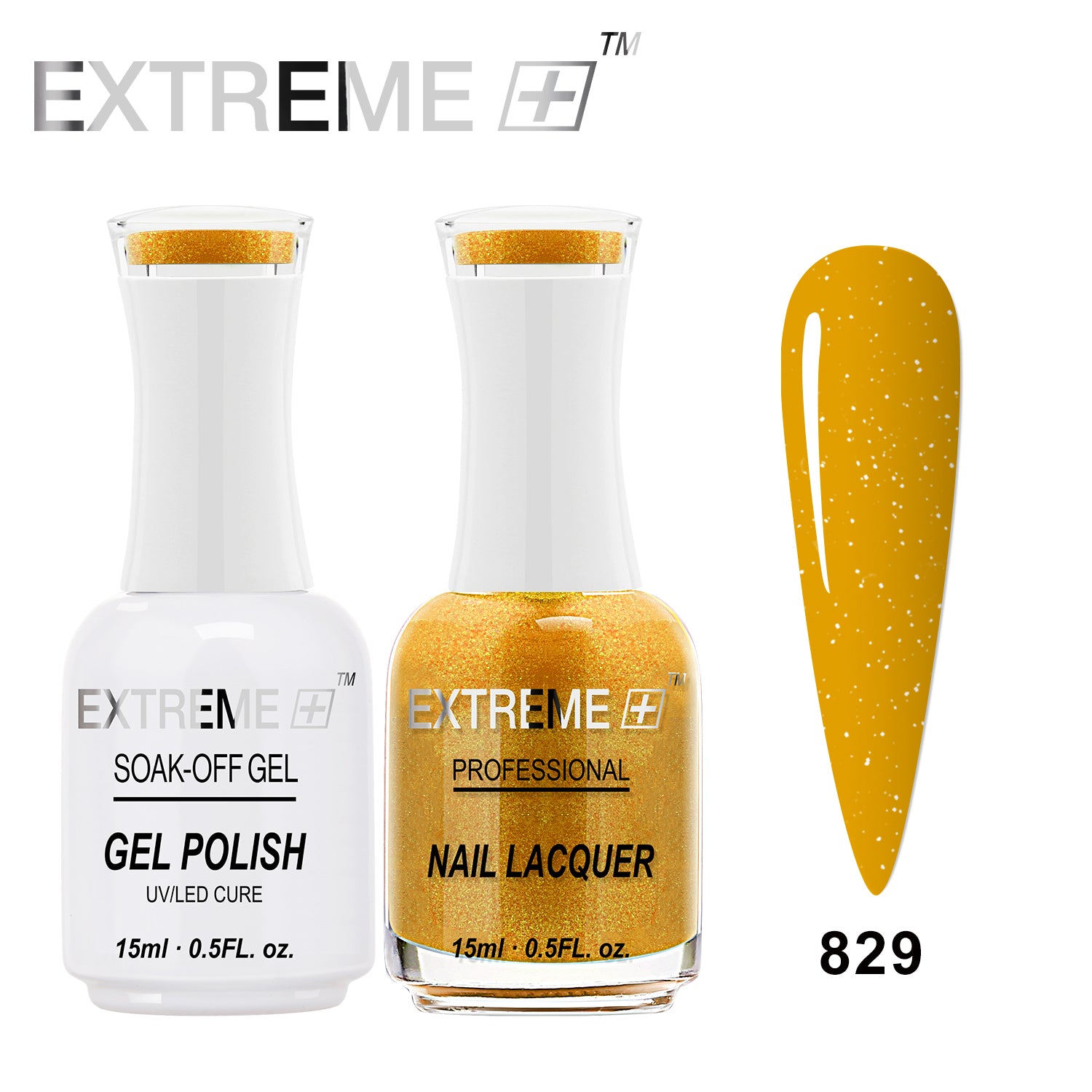Sơn mài kết hợp gel EXTREME+ (Bộ đôi) - #829