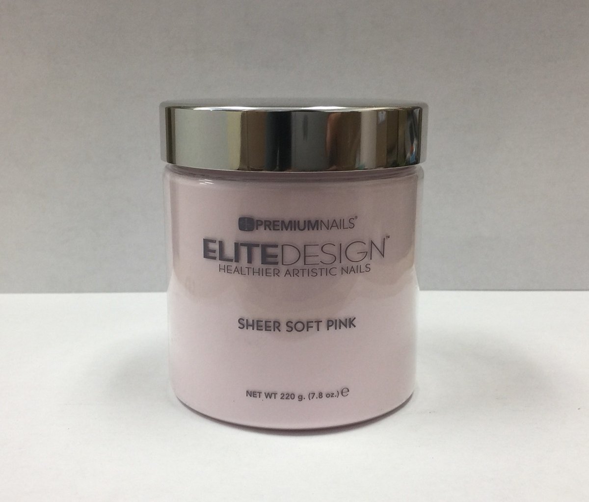 Móng Tay Cao Cấp - Elite Design Dipping Powder Pink & White 7.8 oz - Sheer Soft Pink