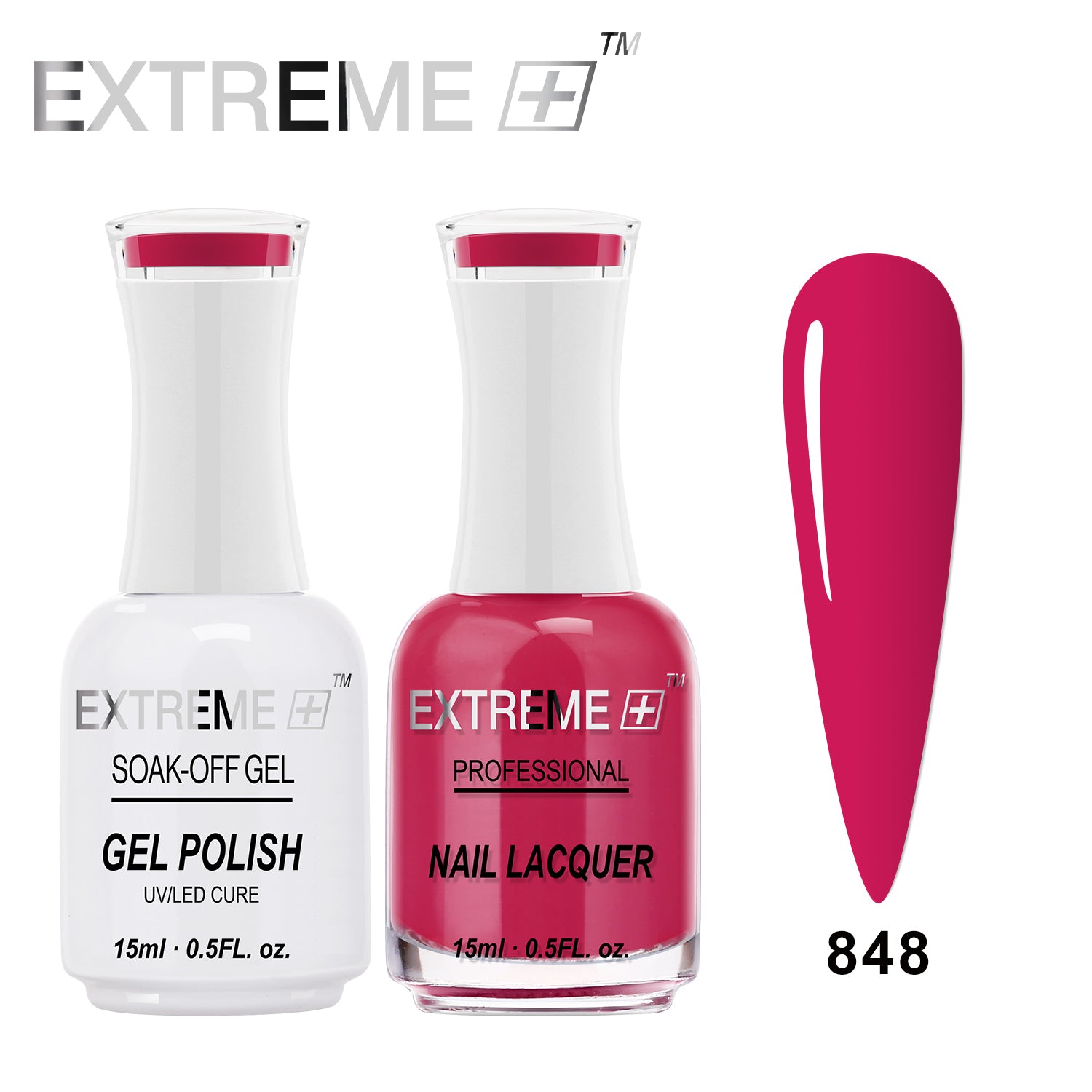 Sơn mài kết hợp gel EXTREME+ (Bộ đôi) - #848
