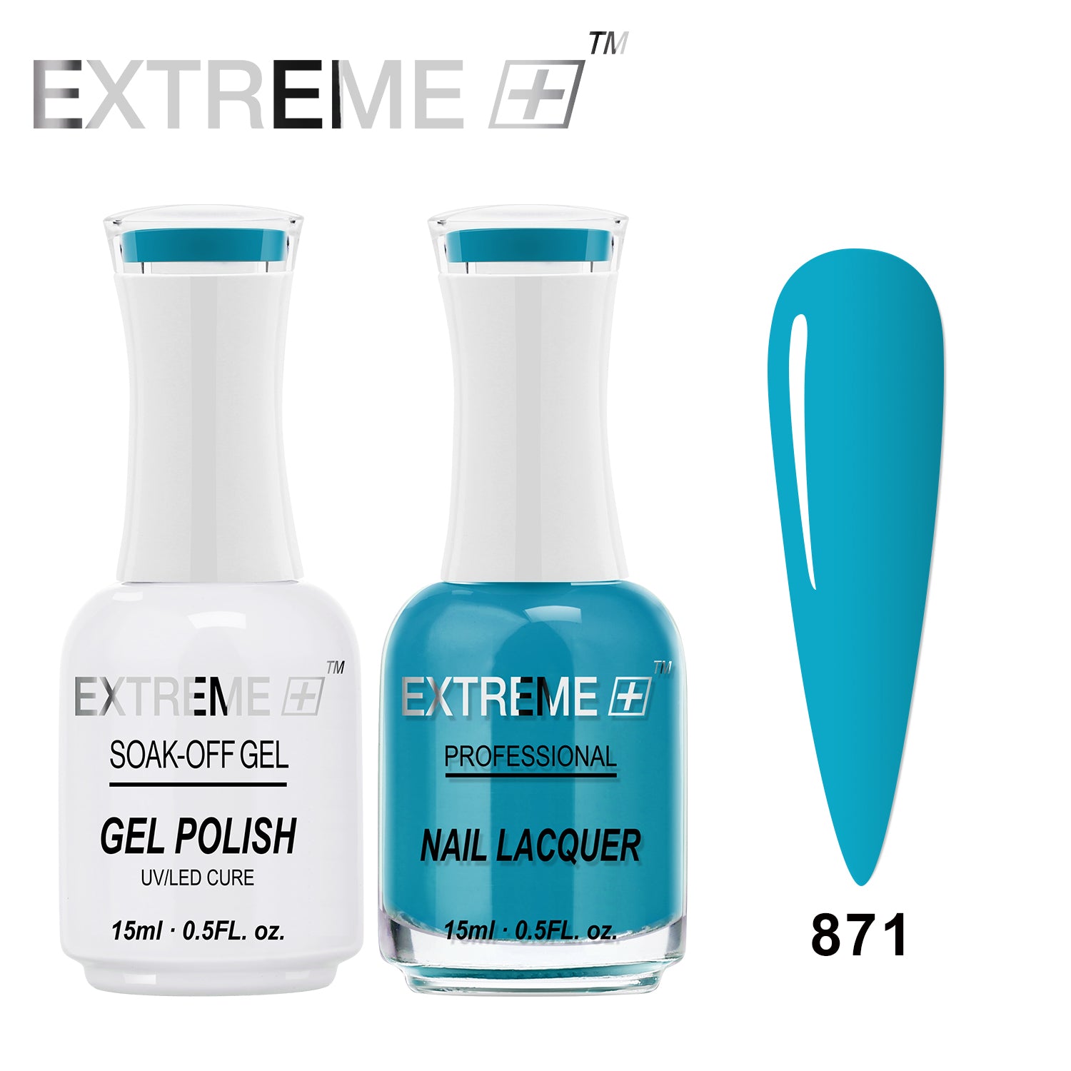 Sơn mài kết hợp gel EXTREME+ (Bộ đôi) - #871