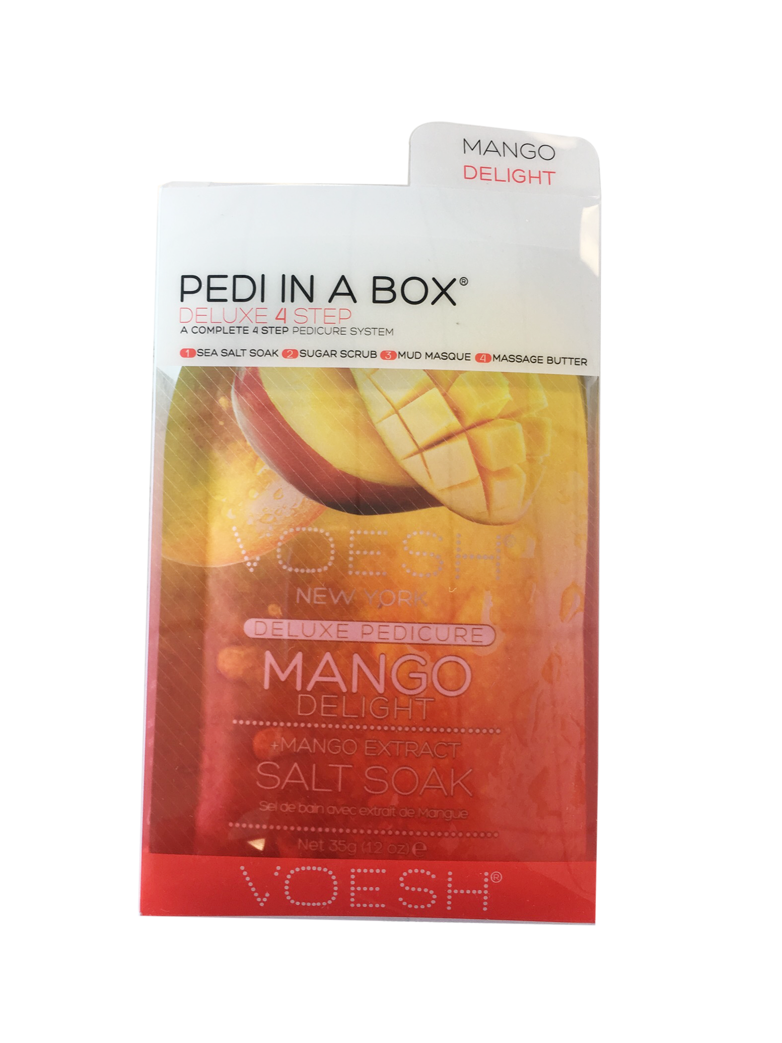 VOESH Deluxe Pedicure 4 bước - Mango - Hộp 50 cái