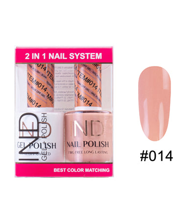 Bộ Gel Sơn Móng Tay IND & Sơn Mài Phối Màu - #14