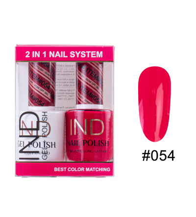 Bộ Gel Sơn Móng Tay IND & Sơn Mài Phối Màu - #54