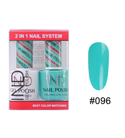 Bộ Gel Sơn Móng Tay IND & Sơn Mài Phối Màu - #96
