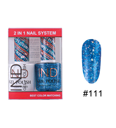 Bộ Gel Sơn Móng Tay IND & Sơn Mài Phối Màu - #111