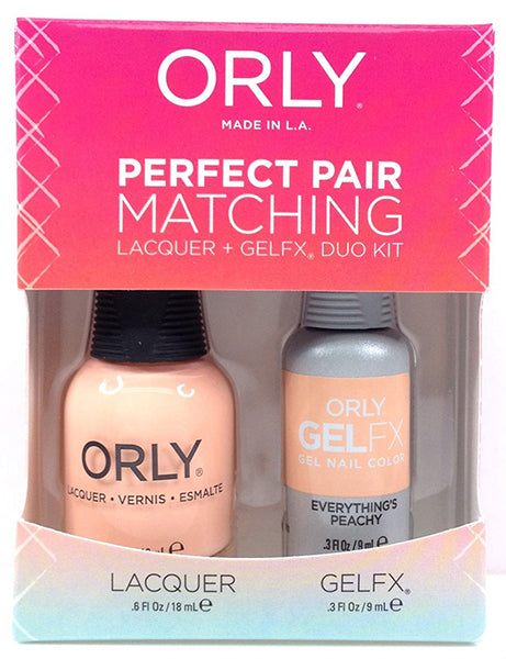 Orly Gel Matching Set #3100013 - Everything's Peachy
