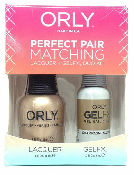 Orly Gel Matching Set #31207 - Champagne Slushie