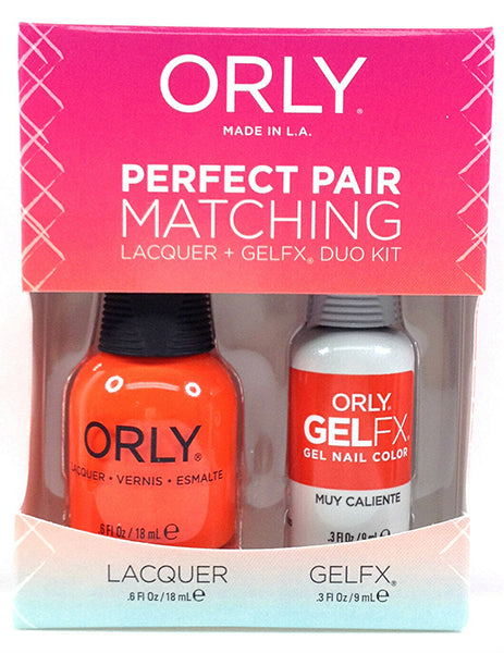 Orly Gel Matching Set #3500010 - Muy Caliente