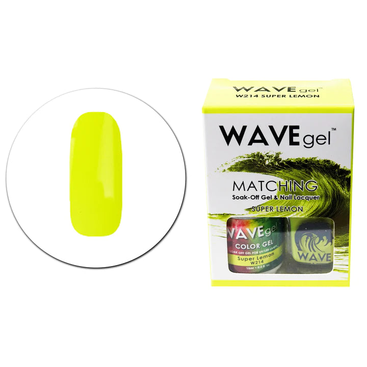 Wavegel Matching (#214) W214 Super Lemon 0,5 oz
