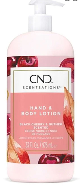 Kem Dưỡng Da Tay & Toàn Thân CND - Anh Đào Đen & Nhục Đậu Khấu