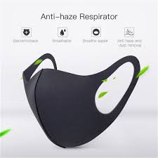 Khẩu trang vải Có thể giặt được Có thể tái sử dụng - Đen***BÁN BÁN BÁN*** $0,95/EA MUA 1 TẶNG 1