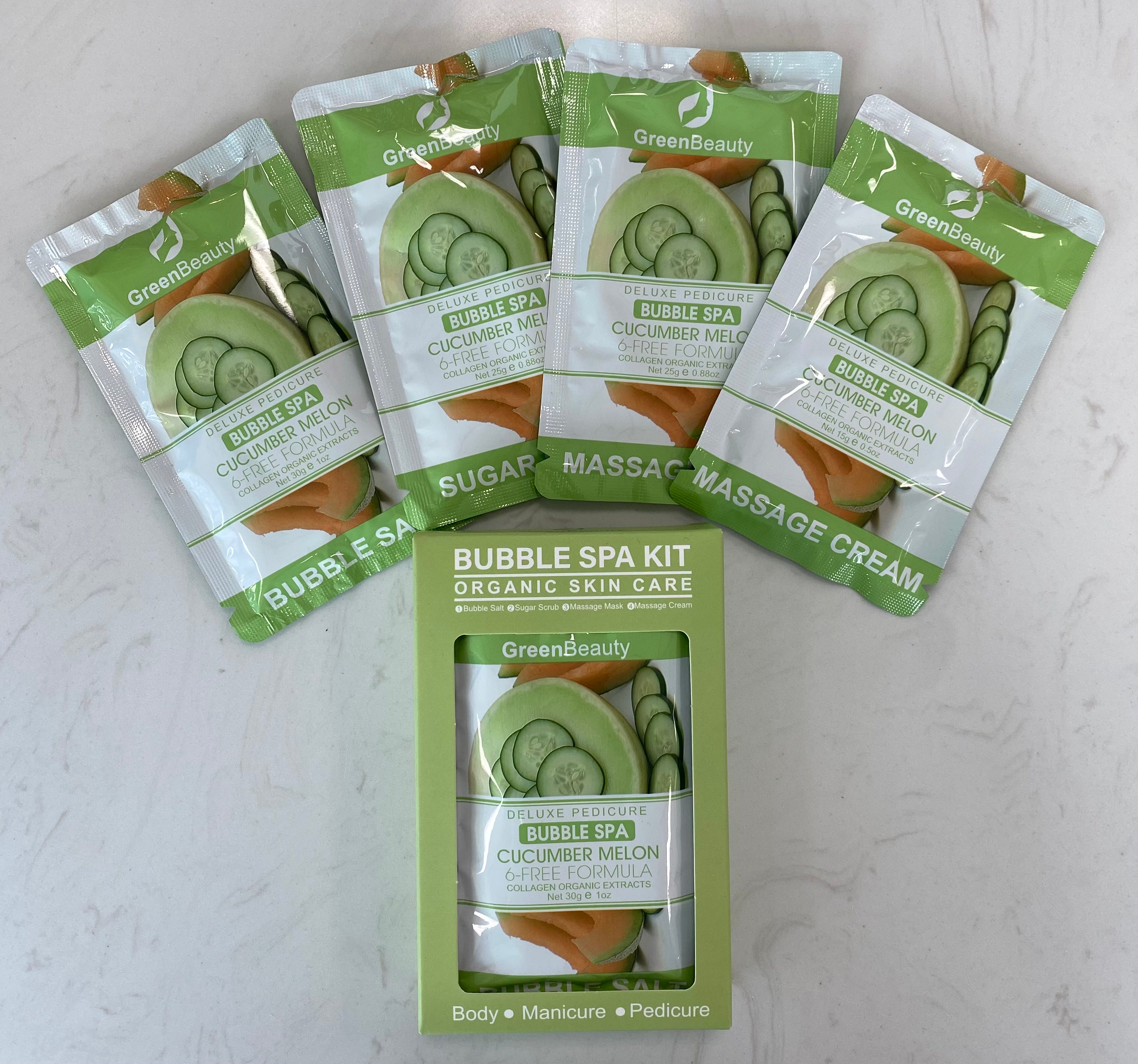 GreenBeauty Spa Bubble 4 trong 1 - Dưa leo - Giảm giá cực sốc