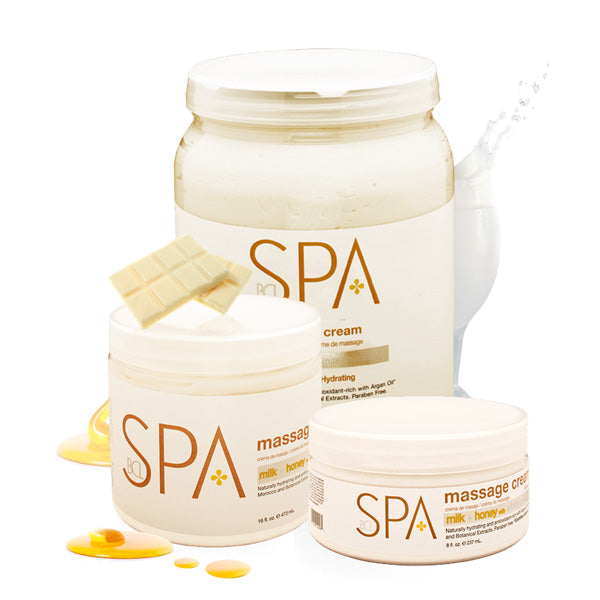 Kem mát-xa BCL Spa Sữa & Mật ong với Sô-cô-la (64 oz)