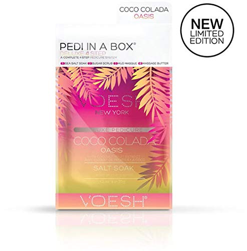 VOESH Deluxe Pedicure 4 Step - Coco Colada Oasis - Bộ