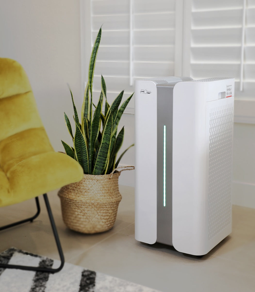 O2 FLOW Commercial size Air Purifier with Hepa and carbon filter