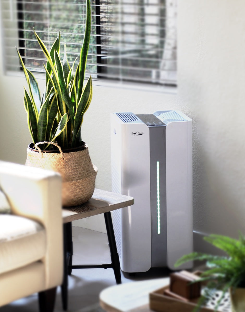 O2 FLOW Commercial size Air Purifier with Hepa and carbon filter