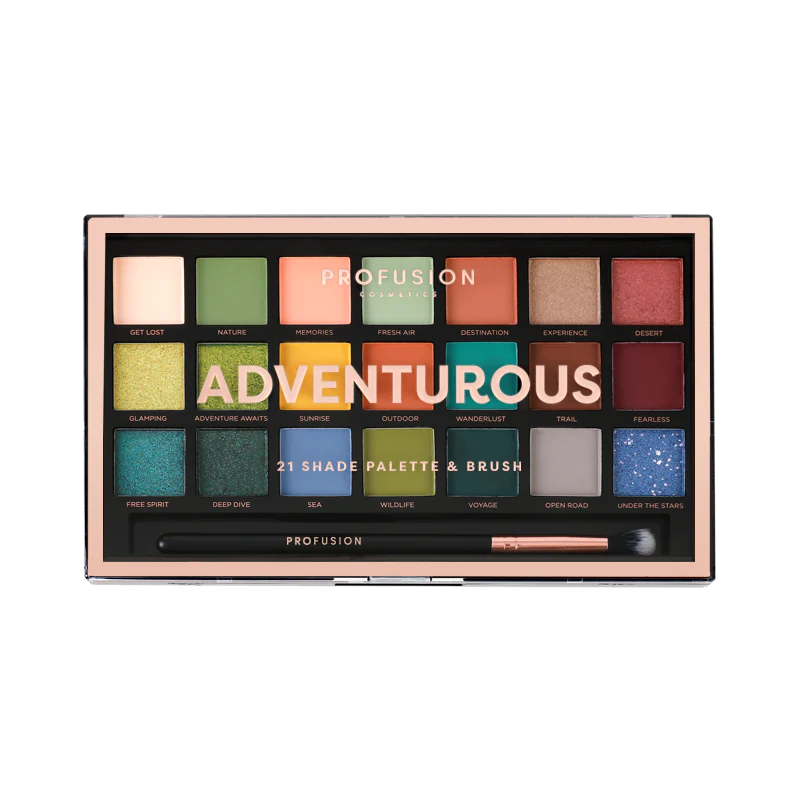 21 Shade Palette - Adventurous